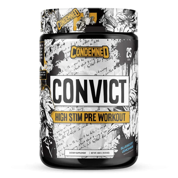 Convict High Stim Pre-workout by Condemned Labz